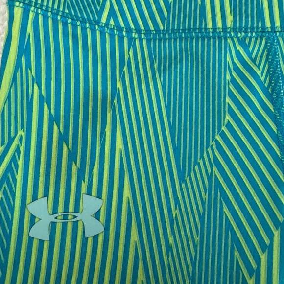 Under Armour Kids' Heatgear printed Capri Leggings Small - Picture 5 of 8